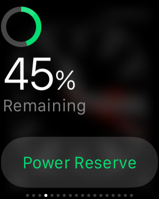 Apple Watch battery life