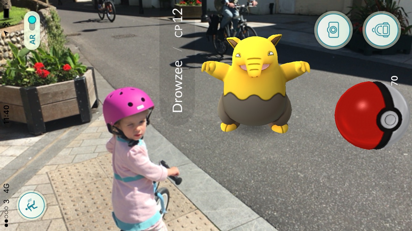 Hazel meets a Drowzee