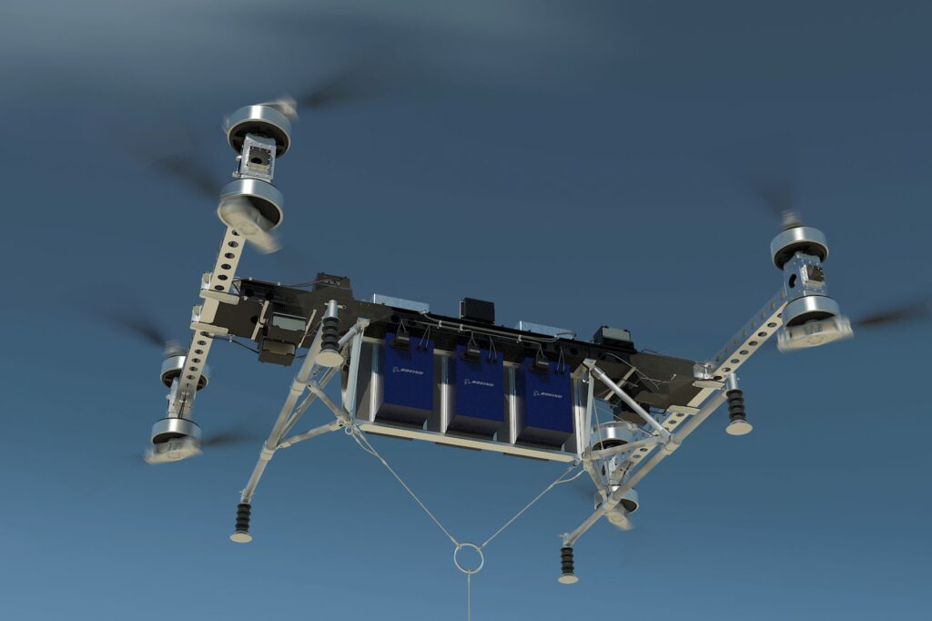 Boeing cargo drone