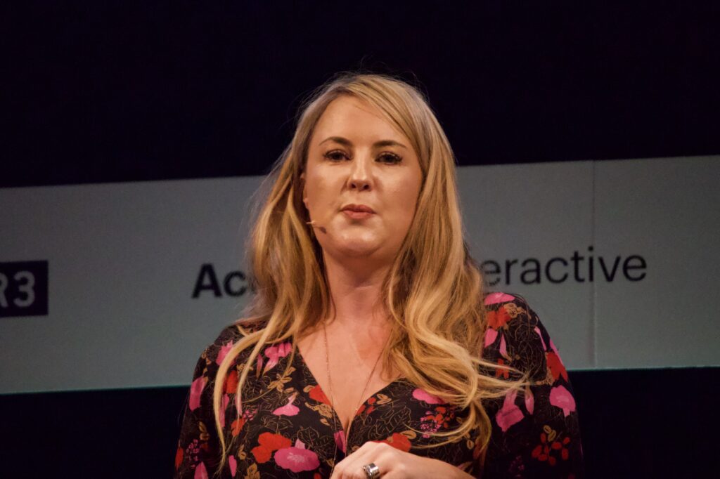 Sophie Hume talking at NEXT19